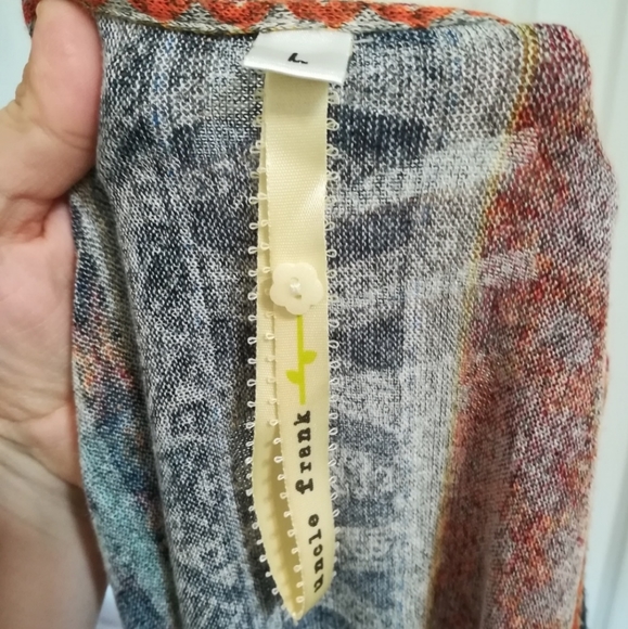 Uncle Frank boho dress with oversized wrap sleeves - Picture 5 of 6